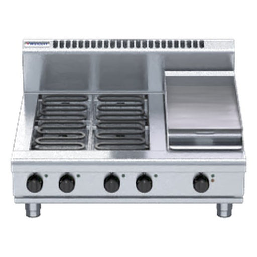 Waldorf 800 Series 900mm Electric Cooktop - Bench Model - RN8603E-B