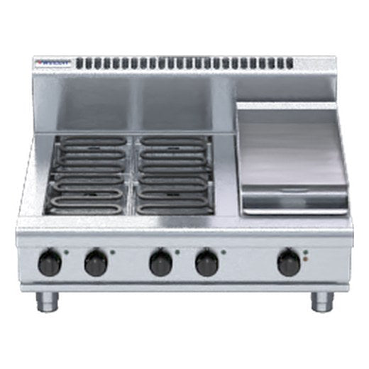 Waldorf 800 Series 900mm Electric Cooktop - Bench Model - RN8603E-B