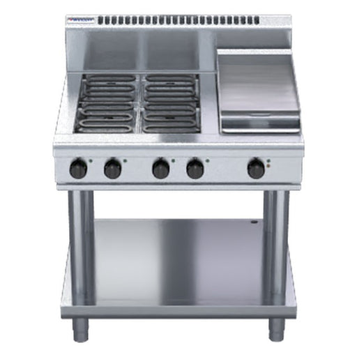 Waldorf 800 Series 900mm Electric Cooktop - Leg Stand - RN8603E-LS