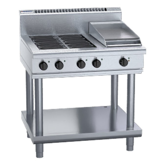 Waldorf 800 Series 900mm Electric Cooktop - Leg Stand - RN8603E-LS