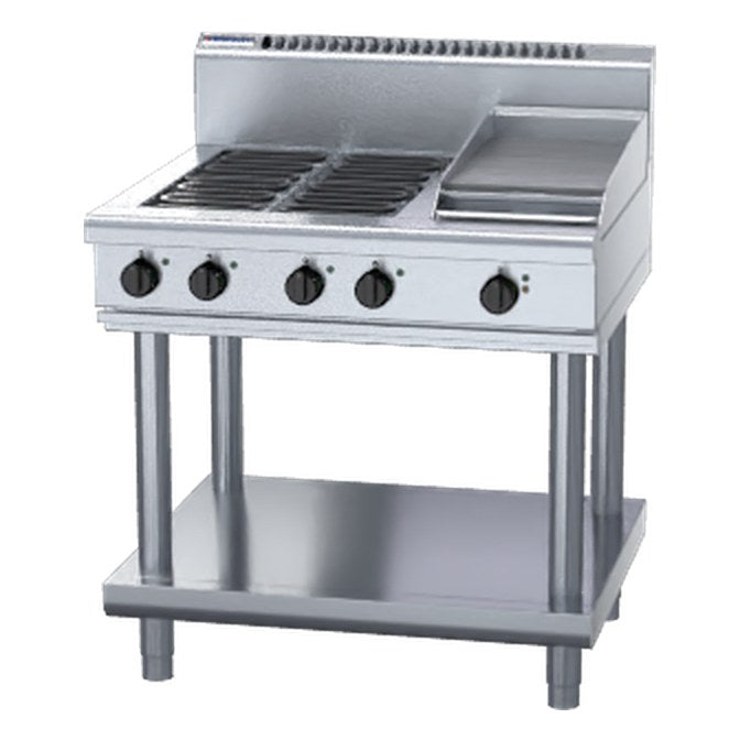 Waldorf 800 Series 900mm Electric Cooktop - Leg Stand - RN8603E-LS