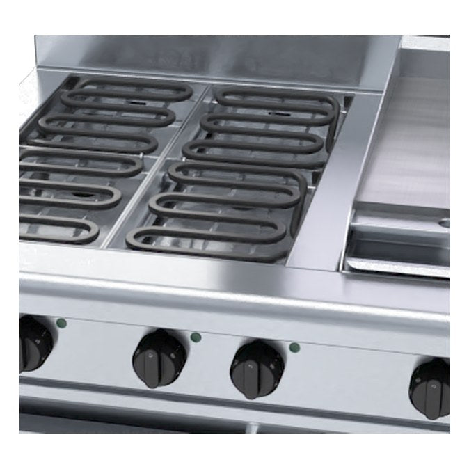 Waldorf 800 Series 900mm Electric Cooktop - Refrigerated Base - RN8603E-RB