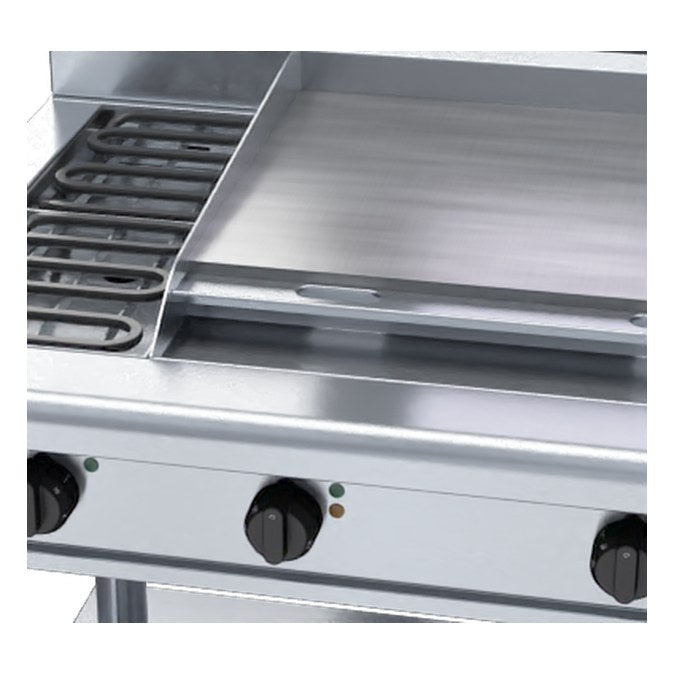 Waldorf 800 Series 900mm Electric Cooktop - Leg Stand - RN8606E-LS
