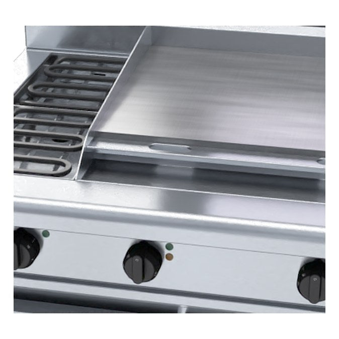Waldorf 800 Series 900mm Electric Cooktop - Refrigerated Base - RN8606E-RB