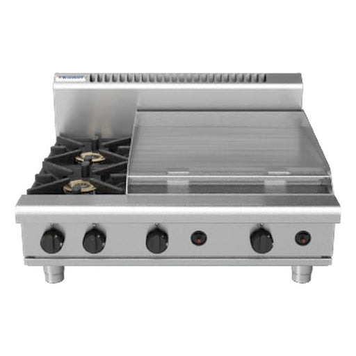 Waldorf 800 Series 900mm Gas Cooktop - Bench Model - RN8606G-B