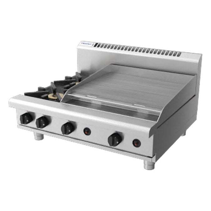 Waldorf 800 Series 900mm Gas Cooktop - Bench Model - RN8606G-B