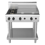 Waldorf 800 Series 900mm Gas Cooktop - Leg Stand - RN8606G-LS