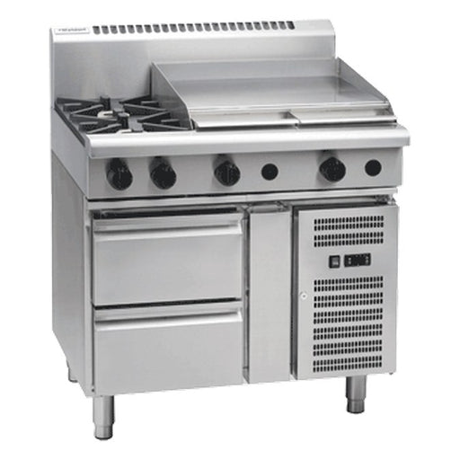 Waldorf 800 Series 900mm Gas Cooktop - Refrigerated Base - RN8606G-RB