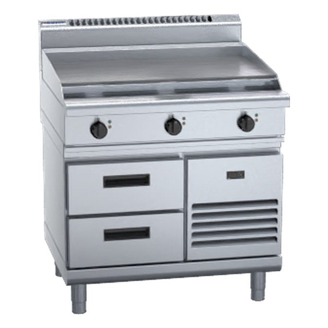 Waldorf 800 Series 900mm Electric Cooktop - Refrigerated Base - RN8609E-RB