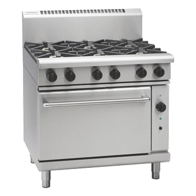 Waldorf 800 Series 900mm Gas Range Convection Oven Low Back Version - RNL8610GC