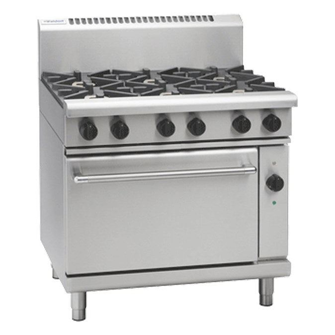 Waldorf 800 Series 900mm Gas Range Electric Convection Oven - RN8610GEC