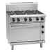 Waldorf 800 Series 900mm Gas Range Electric Static Oven Low Back Version - RNL8610GE