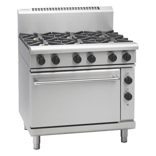 Waldorf 800 Series 900mm Gas Range Electric Static Oven Low Back Version - RNL8619GE