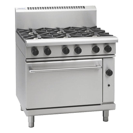 Waldorf 800 Series 900mm Gas Range Static Oven Low Back Version - RNL8619G