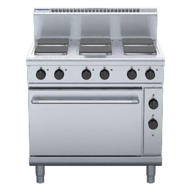 Waldorf 800 Series 900mm Electric Sealed Hobs Range Convection Oven - RN8610SEC