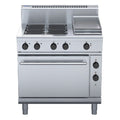 Waldorf 800 Series 900mm Electric Range Convection Oven - 4 Burner + 300mm Griddle - RN8613EC