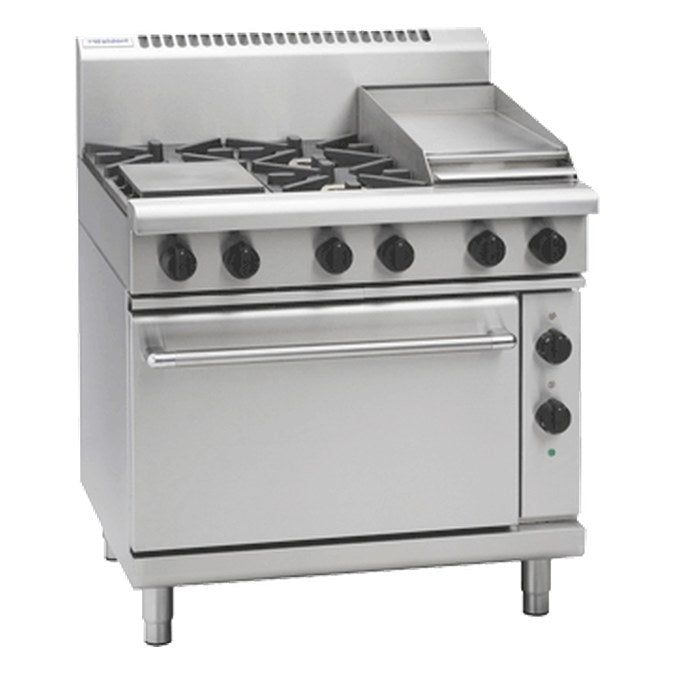 Waldorf 800 Series 900mm Gas Range Electric Static Oven - RN8613GE