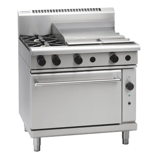 Waldorf 800 Series 900mm Gas Range Convection Oven Low Back Version - RNL8616GC
