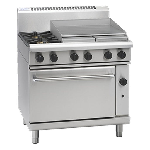 Waldorf 800 Series 900mm Gas Range Static Oven Low Back Version - RNL8616G