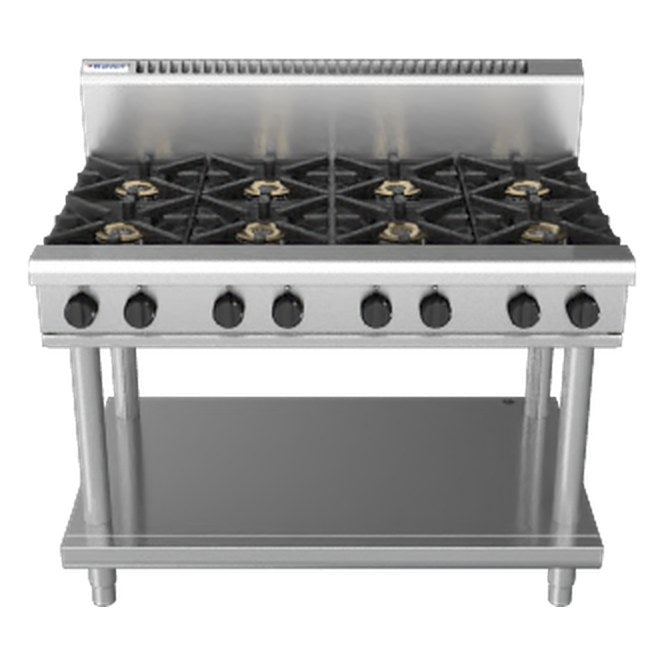 Waldorf 800 Series 1200mm Gas Cooktop - Leg Stand - RN8800G-LS