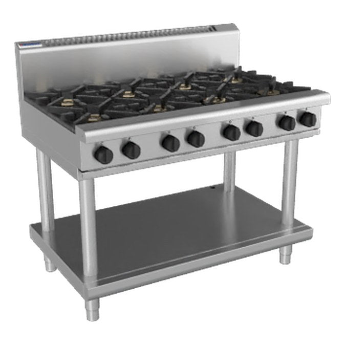 Waldorf 800 Series 1200mm Gas Cooktop - Leg Stand - RN8800G-LS