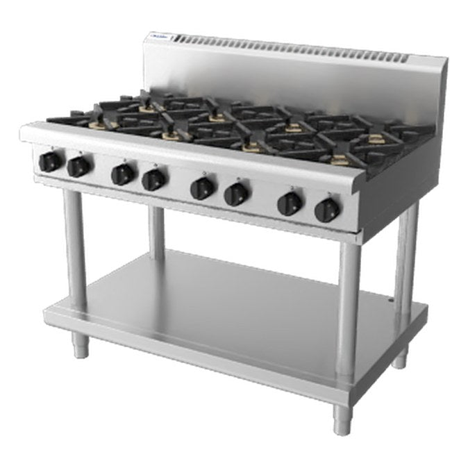 Waldorf 800 Series 1200mm Gas Cooktop - Leg Stand - RN8800G-LS