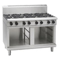 Waldorf 800 Series 1200mm Gas Cooktop - Cabinet Base - 4 Burner + 600mm Griddle - RN8806G-CB