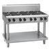 Waldorf 800 Series 1200mm Gas Cooktop Low Back Version - Leg Stand - RNL8800G-LS