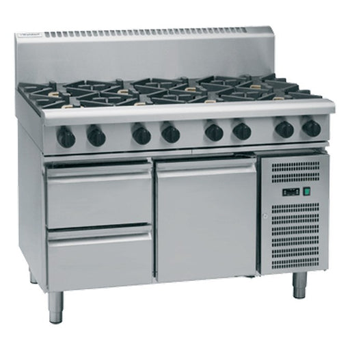 Waldorf 800 Series 1200mm Gas Cooktop - Refrigerated Base - RN8800G-RB