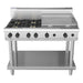 Waldorf 800 Series 1200mm Gas Cooktop - Leg Stand - RN8806G-LS
