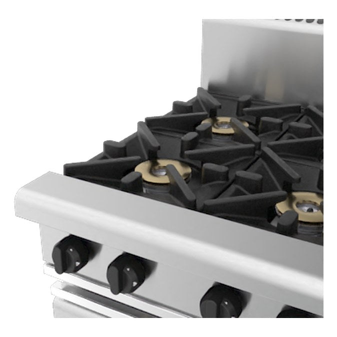Waldorf 800 Series 1200mm Gas Cooktop - Refrigerated Base - RN8806G-RB
