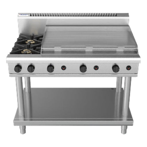 Waldorf 800 Series 1200mm Gas Cooktop - Leg Stand - RN8809G-LS