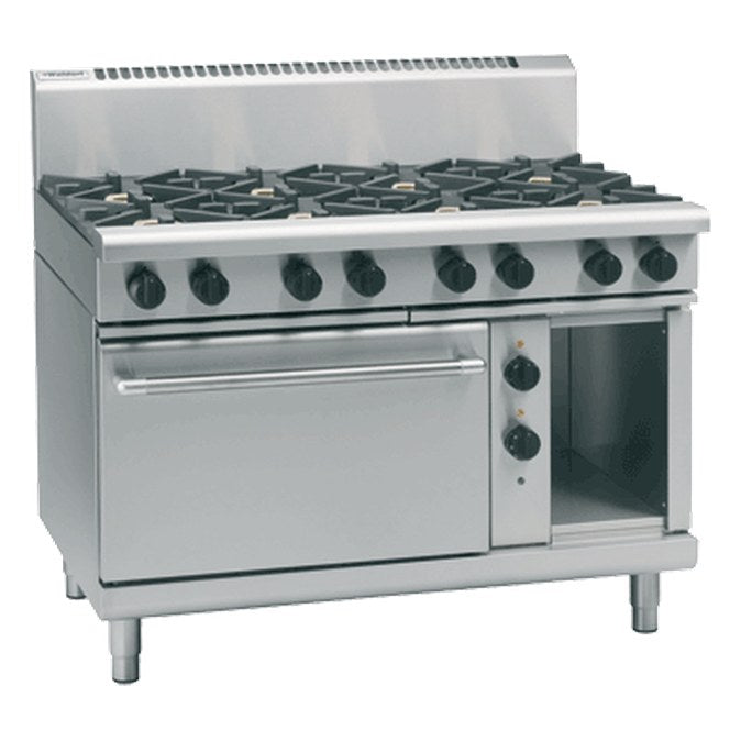Waldorf 800 Series 1200mm Gas Range Electric Static Oven Low Back Version - RNL8813GE