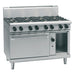 Waldorf 800 Series 1200mm Gas Range Static Oven Low Back Version - RNL8813G