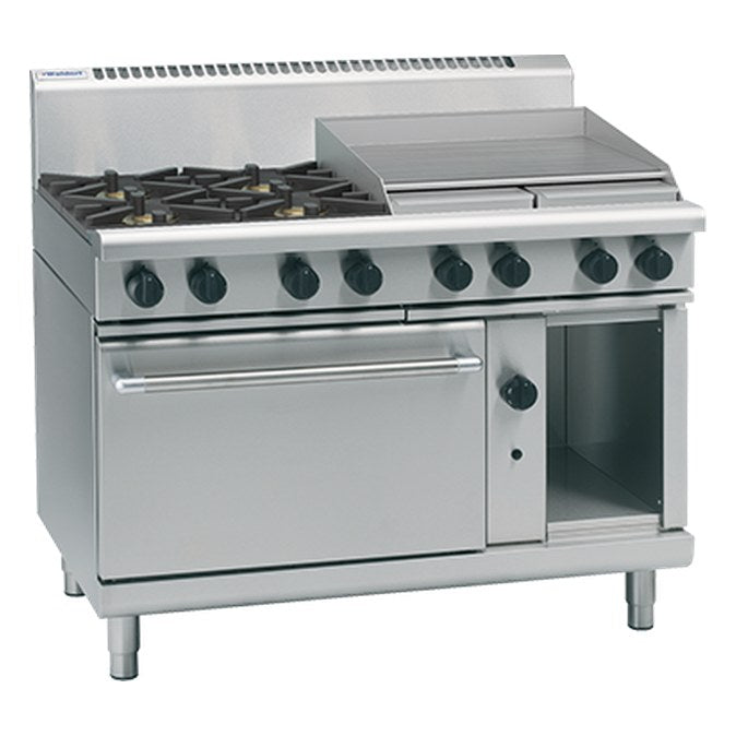 Waldorf 800 Series 1200mm Gas Range Static Oven - RN8816G