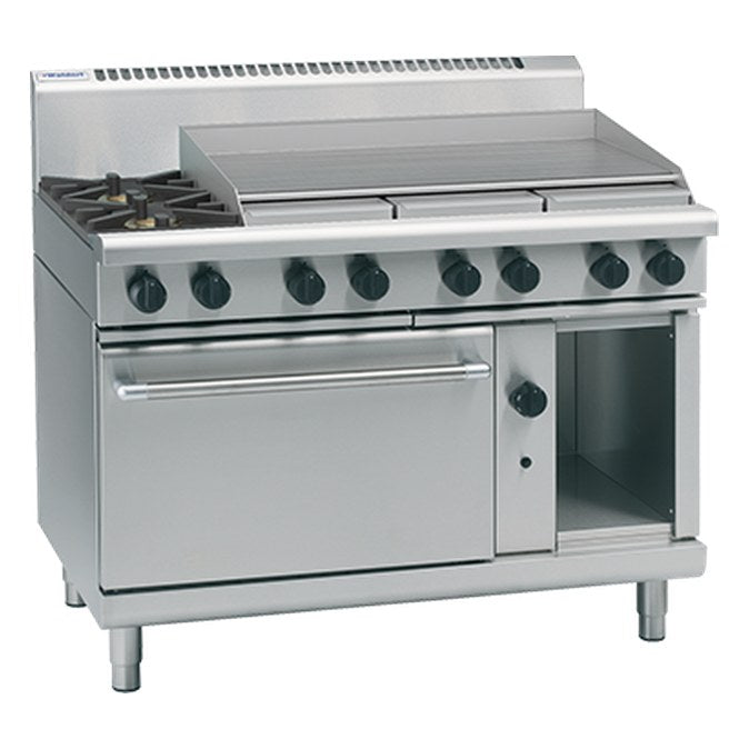 Waldorf 800 Series 1200mm Gas Range Static Oven - RN8819G