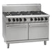 Waldorf 800 Series 1200mm Gas Range Static Oven Low Back Version - RNL8823G