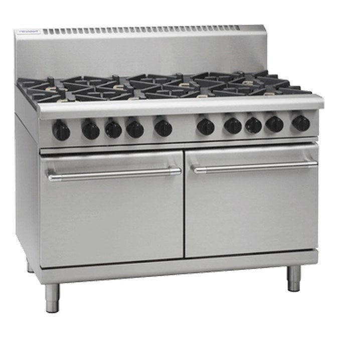 Waldorf 800 Series 1200mm Gas Range Static Oven Low Back Version - RNL8820G