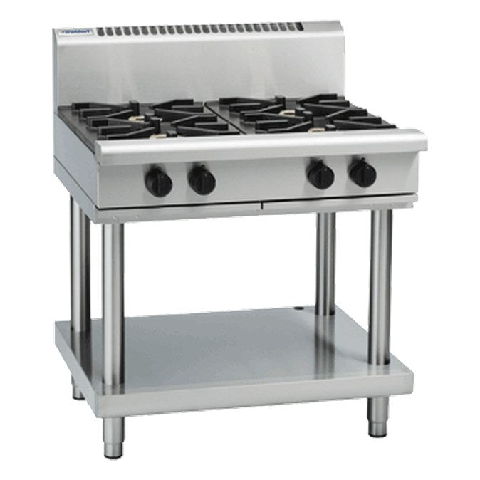 Waldorf 800 Series 900mm Gas Cooktop - Leg Stand - RN8900G-LS