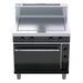 Waldorf Bold 900mm Electric Solid Top Convection Oven Range - RNB8114EC