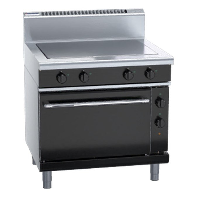Waldorf Bold 900mm Electric Solid Top Convection Oven Range - RNB8114EC