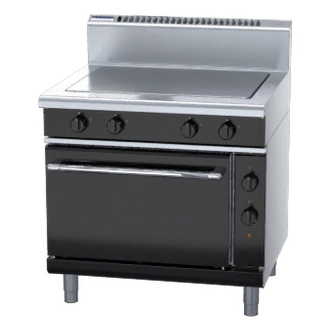 Waldorf Bold 900mm Electric Solid Top Convection Oven Range - RNB8114EC