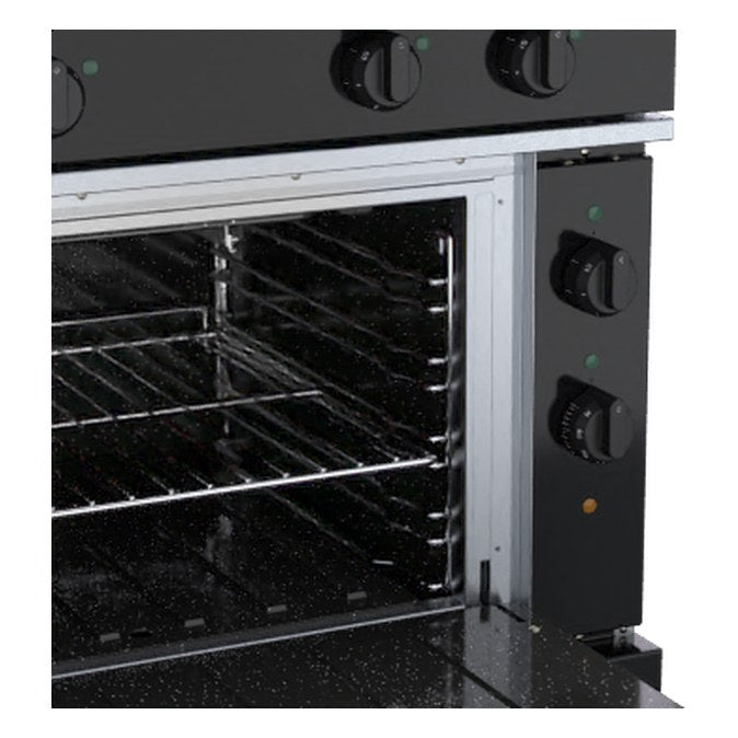 Waldorf Bold 900mm Electric Solid Top Static Oven Range - RNB8114E