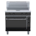 Waldorf Bold 900mm Electric Solid Top Static Oven Range - RNB8114E