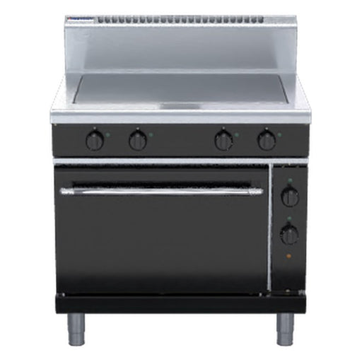 Waldorf Bold 900mm Electric Solid Top Static Oven Range - RNB8114E