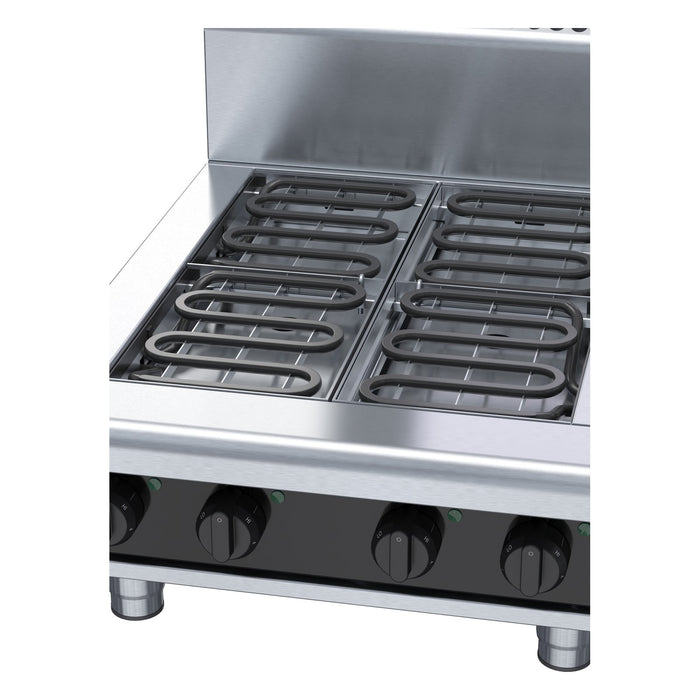 Waldorf Bold 600mm Electric Cooktop - Bench Model - RNB8400E-B