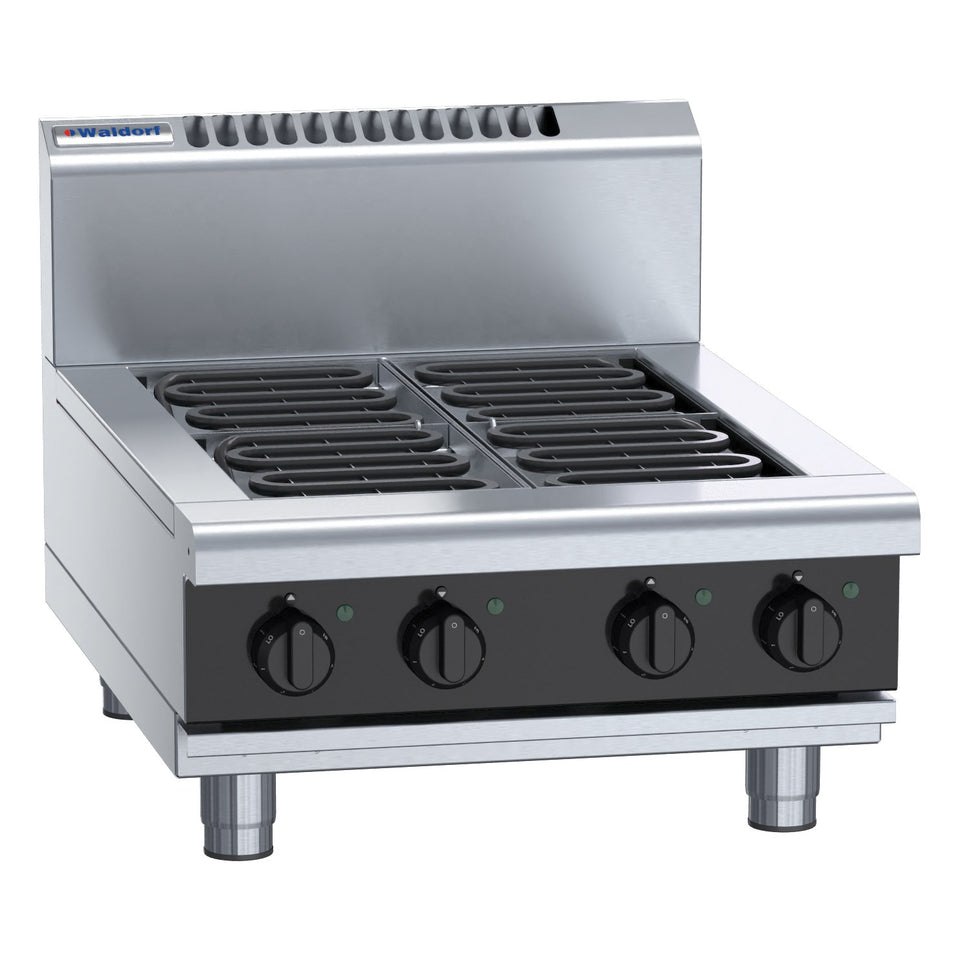Waldorf Bold 600mm Electric Cooktop - Bench Model - RNB8400E-B