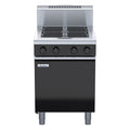 Waldorf Bold 600mm Electric Cooktop - Cabinet Base - 4 Radiant Element - RNB8400E-CD