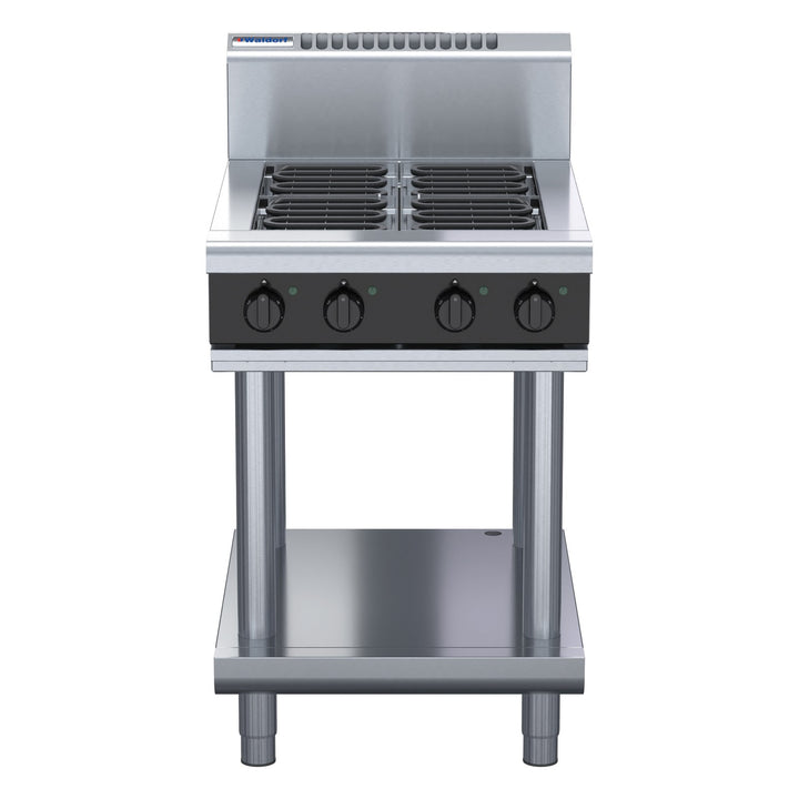 Waldorf Bold 600mm Electric Cooktop - Leg Stand - RNB8400E-LS