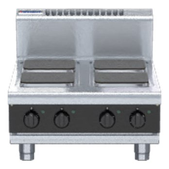 Waldorf Bold 600mm Electric Cooktop Sealed Hobs - Bench Model - RNB8400SE-B